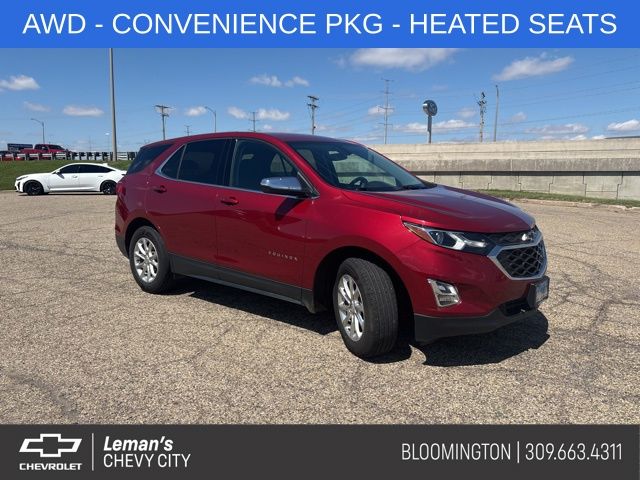 Cajun Red Tintcoat 2019 Chevrolet Equinox 1.5T LT AWD SUV / Crossover Four-Wheel Drive 6-Speed Automatic Overdrive