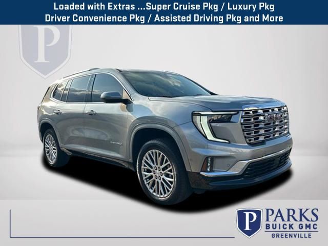 Sterling Metallic 2024 GMC Acadia SUV / Crossover Front-Wheel Drive 8-Speed Automatic