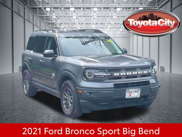 Gray Metallic 2021 Ford Bronco Sport SUV / Crossover All-Wheel Drive 8-Speed Automatic