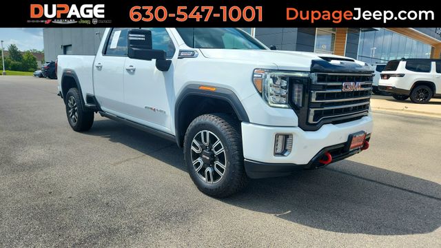 Summit White 2022 GMC Sierra 2500HD Pickup Truck Four-Wheel Drive Automatic