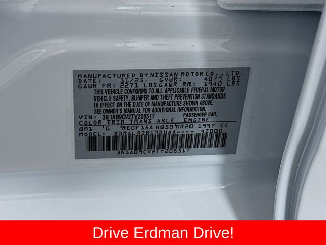 Used 2026 Nissan Sentra Sedan