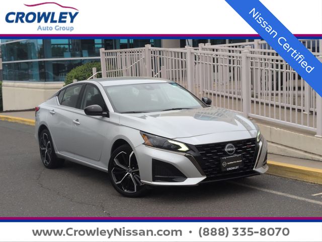 Brilliant Silver Metallic 2025 Nissan Altima 2.5 SR AWD Sedan All-Wheel Drive Continuously Variable Transmission