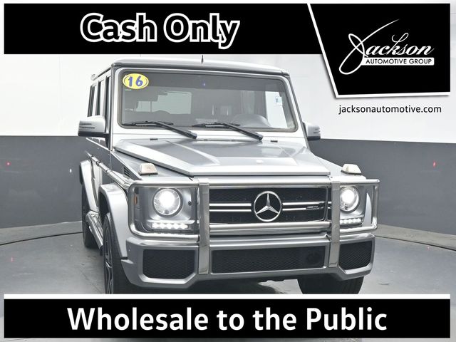 Gray (designo Magno Platinum) 2016 Mercedes-Benz G-Class G 63 AMG 4MATIC SUV / Crossover All-Wheel Drive 7-Speed Automatic