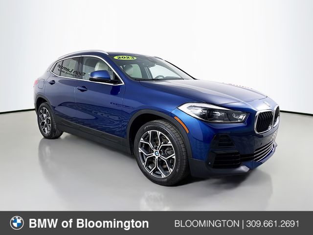 Phytonic Blue Metallic 2023 BMW X2 xDrive28i AWD SUV / Crossover All-Wheel Drive 8-Speed Automatic