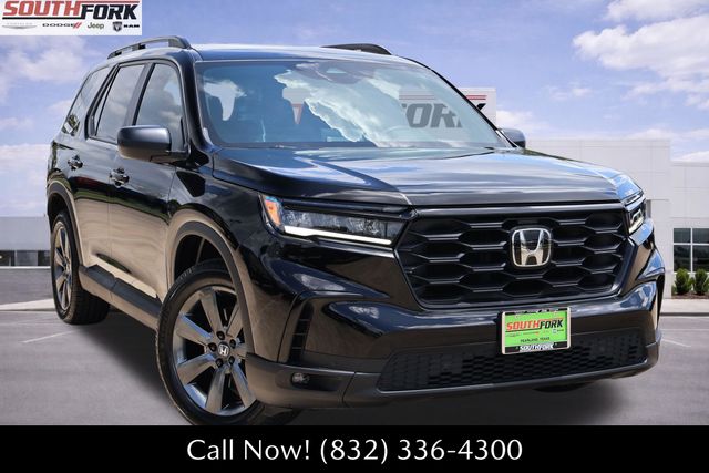 Crystal Black Pearl 2023 Honda Pilot SUV / Crossover Front-Wheel Drive Automatic