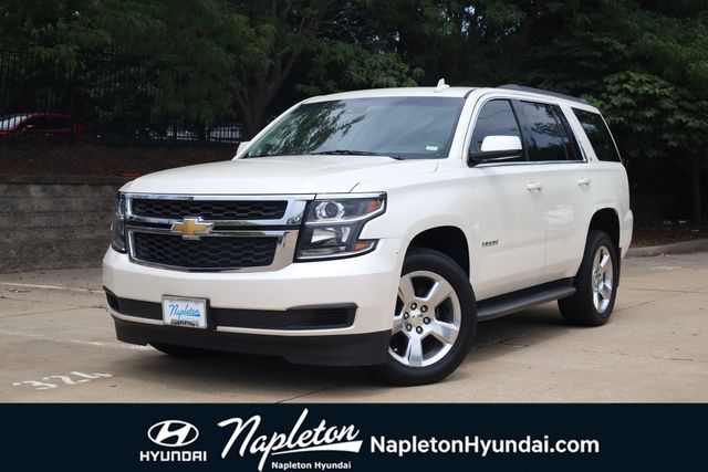 White Diamond Clearcoat 2015 Chevrolet Tahoe SUV / Crossover Four-Wheel Drive 6-Speed Automatic Overdrive