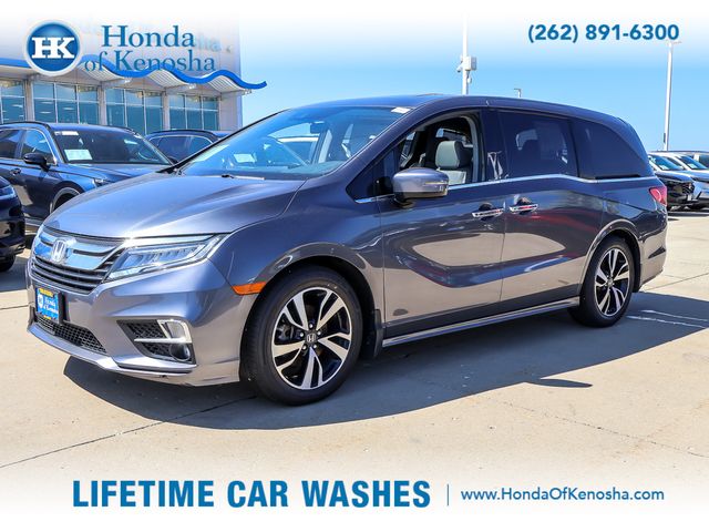 Gray (Modern Steel Metallic) 2018 Honda Odyssey Touring Elite FWD Minivan Front-Wheel Drive Automatic