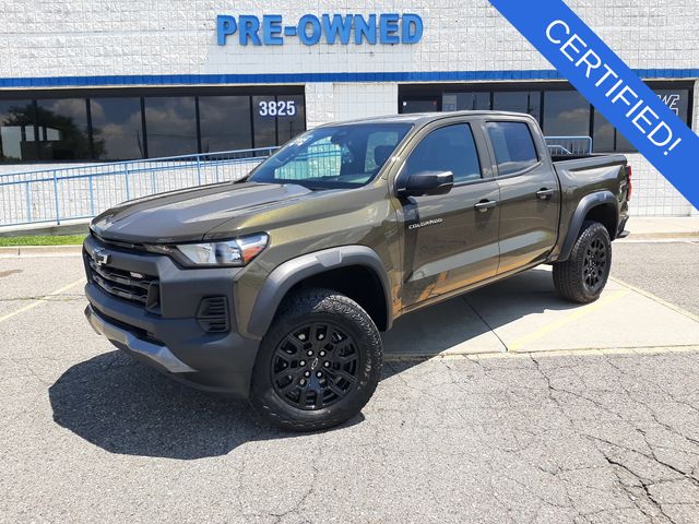Harvest Bronze Metallic 2024 Chevrolet Colorado Pickup Truck Four-Wheel Drive 8-Speed Automatic
