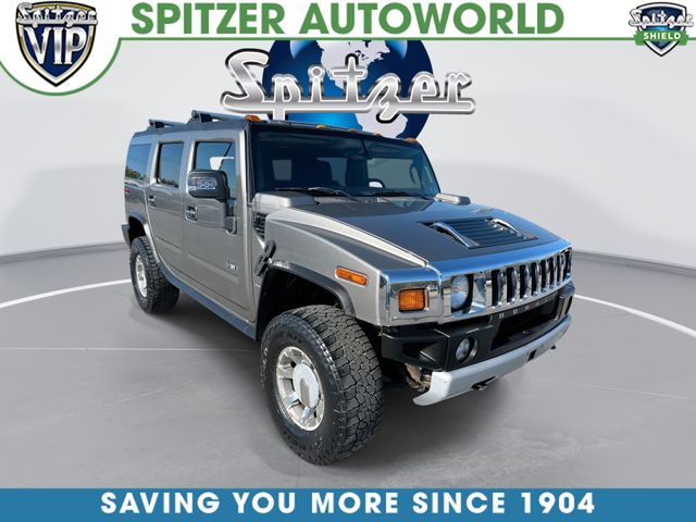Graystone Metallic 2008 Hummer H2 Base SUV / Crossover Four-Wheel Drive 6-Speed Automatic Overdrive