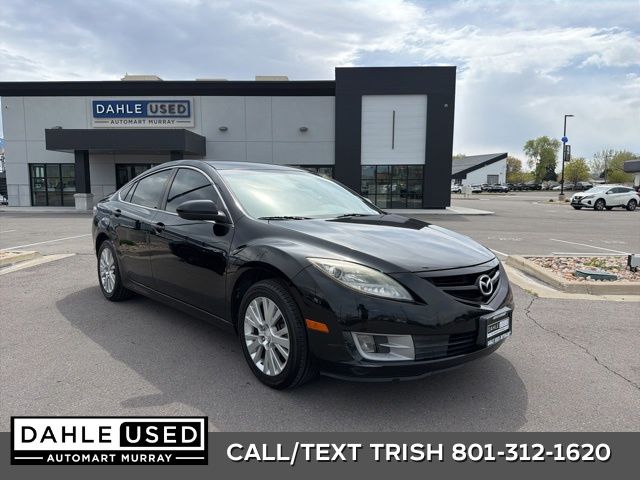 Ebony Black 2010 Mazda MAZDA6 i Touring Sedan Front-Wheel Drive 5-Speed Automatic Overdrive