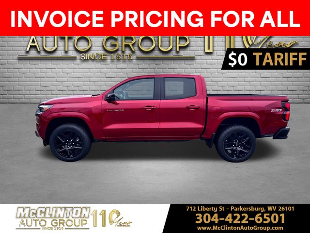 2025 Radiant Red Tintcoat Chevrolet Colorado Z71 4X4 Truck