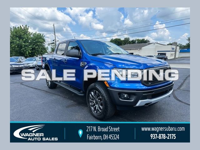 Lightning Blue Metallic 2020 Ford Ranger Pickup Truck Four-Wheel Drive Automatic