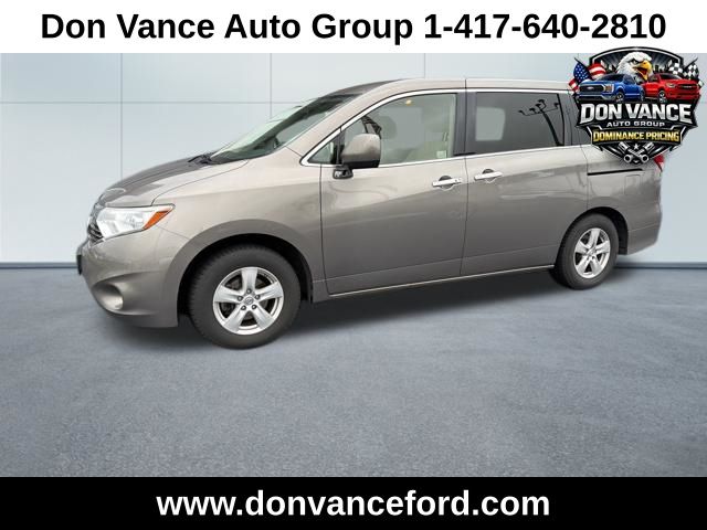 Titanium 2014 Nissan Quest 3.5 SV Minivan Front-Wheel Drive Continuously Variable Transmission