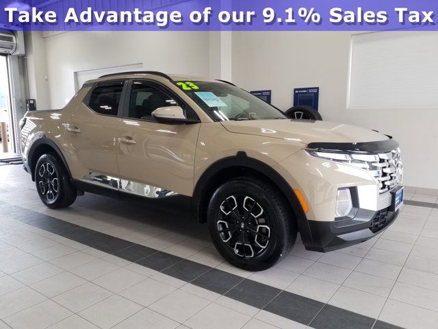 California Sand 2023 Hyundai Santa Cruz SEL Premium Crew Cab AWD Pickup Truck All-Wheel Drive Automatic