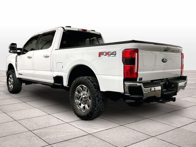 2024 Ford F-250SD Lariat White at Grove City Ford