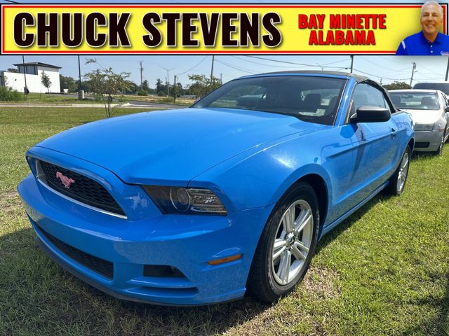 Grabber Blue 2014 Ford Mustang Convertible Rear-Wheel Drive 6-Speed Manual