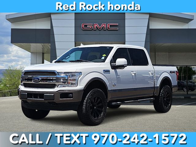 Stone Gray 2018 Ford F-150 Pickup Truck Four-Wheel Drive Automatic