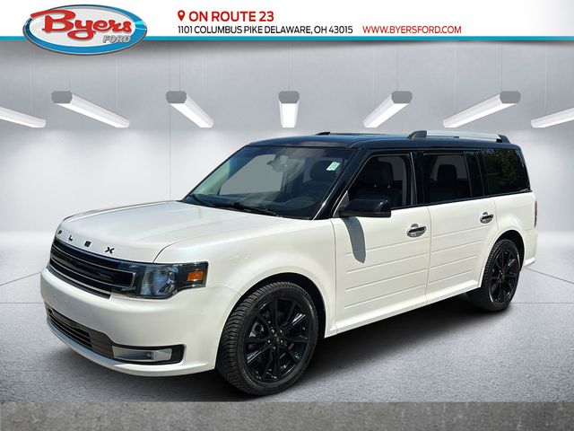 White Platinum Clearcoat Metallic 2019 Ford Flex SUV / Crossover All-Wheel Drive 6-Speed Automatic