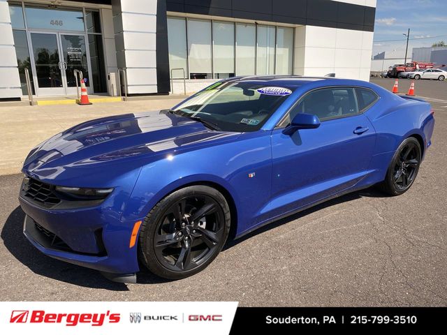 Riverside Blue Metallic 2021 Chevrolet Camaro 1LT Coupe RWD Coupe Rear-Wheel Drive Automatic