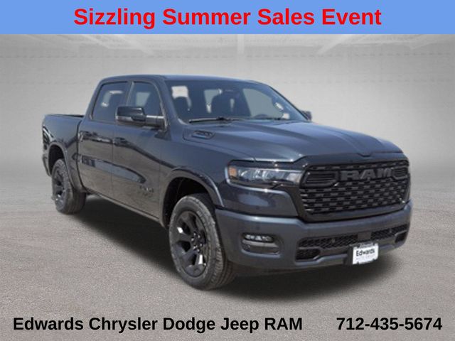 Forged Blue Metallic 2026 RAM 1500 Pickup Truck Four-Wheel Drive 8-Speed Automatic