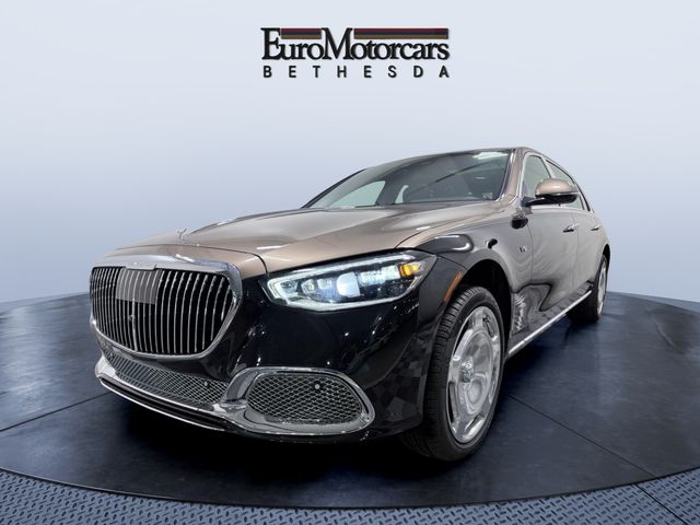 Obsidian Black Metallic 2025 Mercedes-Benz S-Class Sedan All-Wheel Drive 9-Speed Automatic