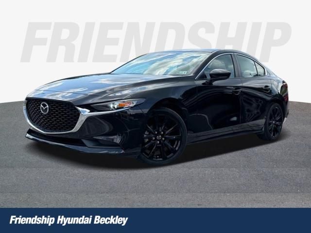 Jet Black Mica 2024 Mazda MAZDA3 Sedan Front-Wheel Drive 6-Speed Automatic