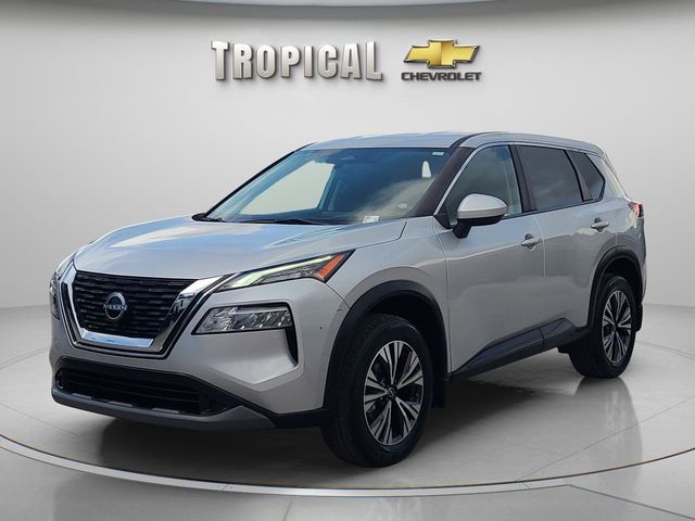 Brilliant Silver Metallic 2023 Nissan Rogue SUV / Crossover Front-Wheel Drive Continuously Variable Transmission