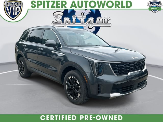 Gray (Gravity Grey) 2025 Kia Sorento S AWD SUV / Crossover All-Wheel Drive 8-Speed Automatic
