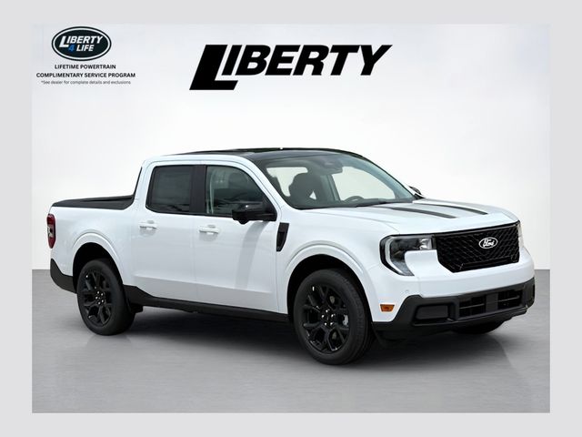 Oxford White 2026 Ford Maverick Lariat SuperCrew AWD Pickup Truck All-Wheel Drive 8-Speed Automatic