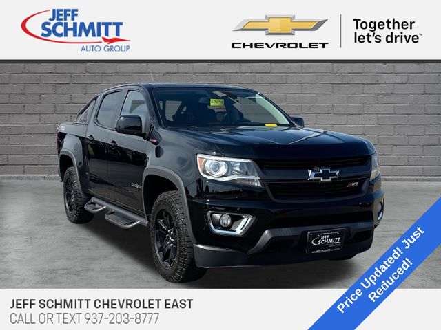 Black 2016 Chevrolet Colorado Pickup Truck Four-Wheel Drive 6-Speed Automatic