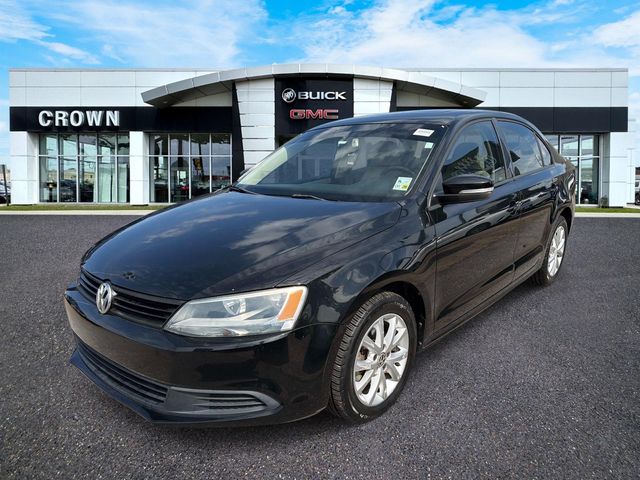 Black 2012 Volkswagen Jetta SE Sedan Front-Wheel Drive 6-Speed Automatic