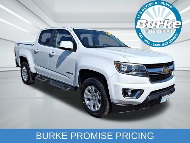 Summit White 2017 Chevrolet Colorado LT Crew Cab 4WD Pickup Truck Four-Wheel Drive 8-Speed Automatic