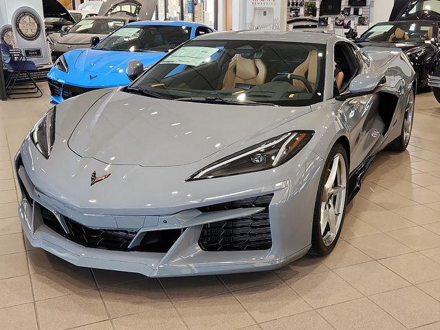 Sea Wolf Gray Tricoat 2024 Chevrolet Corvette E-Ray Coupe All-Wheel Drive 8-Speed Dual Clutch