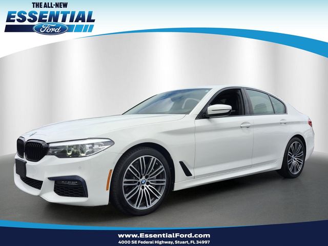 Alpine White 2020 BMW 5 Series 540i xDrive Sedan AWD Sedan All-Wheel Drive 8-Speed Automatic
