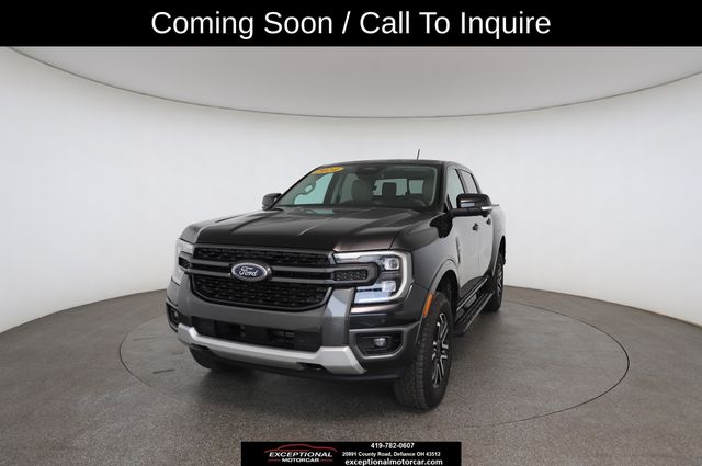 Shadow Black 2024 Ford Ranger Pickup Truck Four-Wheel Drive Automatic
