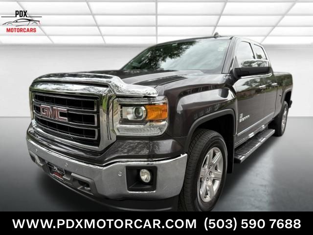 Gray (Iridium Metallic) 2014 GMC Sierra 1500 Pickup Truck Four-Wheel Drive 6-Speed Automatic Overdrive