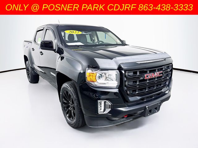 Onyx Black 2022 GMC Canyon Pickup Truck Four-Wheel Drive 8-Speed Automatic
