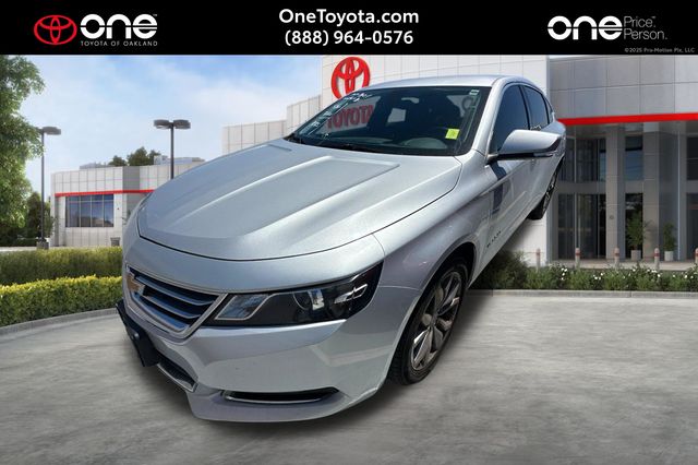 Silver Ice Metallic 2018 Chevrolet Impala LT FWD Sedan Front-Wheel Drive 6-Speed Automatic Overdrive
