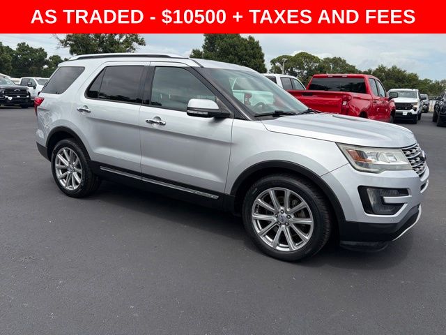 Ingot Silver 2016 Ford Explorer SUV / Crossover Front-Wheel Drive 6-Speed Automatic