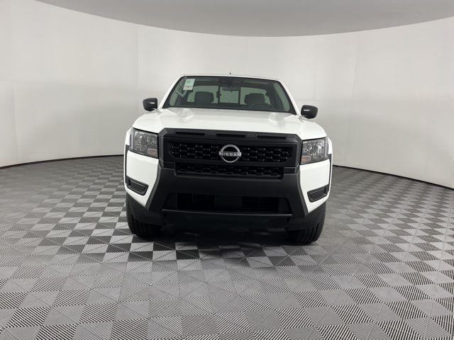 2025 Glacier White Nissan Frontier S RWD Truck