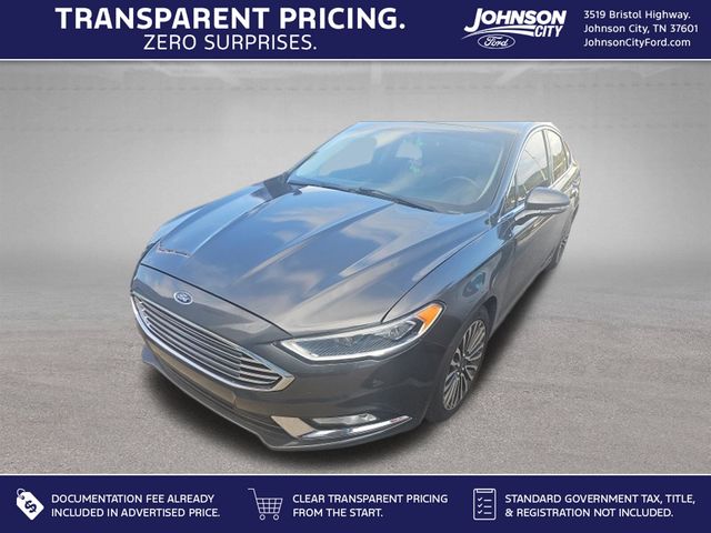 Gray (Magnetic) 2017 Ford Fusion Sedan Front-Wheel Drive 6-Speed Automatic