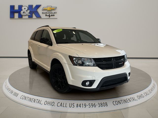 White 2016 Dodge Journey SUV / Crossover All-Wheel Drive 6-Speed Automatic