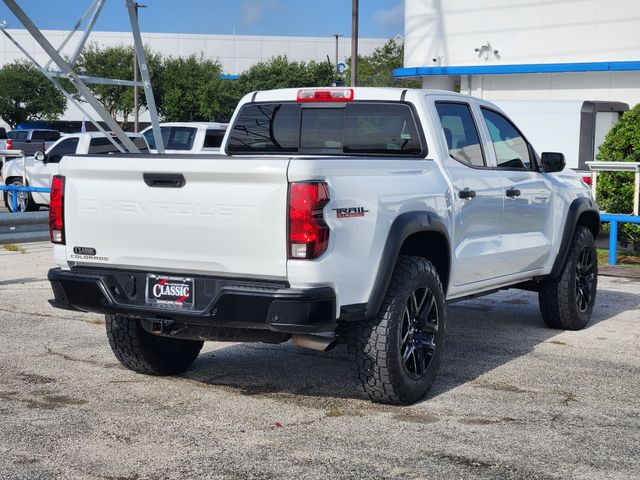 2025 Chevrolet Colorado Trail Boss White at AutoSavvy Houston Northwest