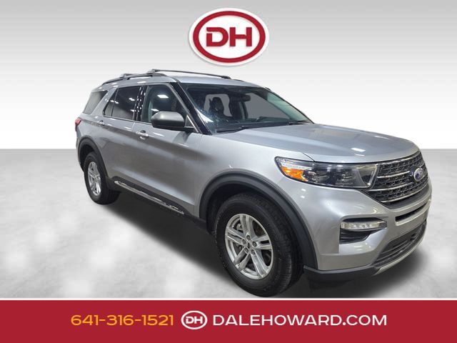 Silver Metallic 2023 Ford Explorer XLT AWD SUV / Crossover All-Wheel Drive Automatic
