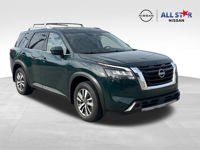 Black (Obsidian Green Pearl) 2025 Nissan Pathfinder SL FWD SUV / Crossover Front-Wheel Drive 9-Speed Automatic