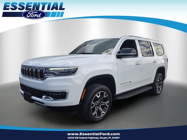 Bright White Clearcoat 2024 Jeep Wagoneer SUV / Crossover Four-Wheel Drive 8-Speed Automatic
