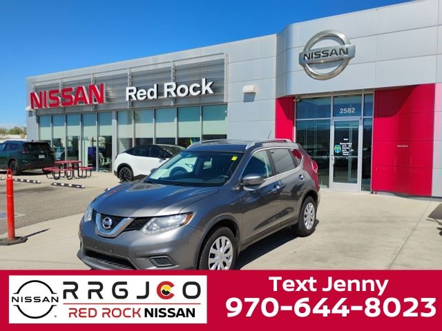 Gray (Gun Metallic) 2016 Nissan Rogue S AWD SUV / Crossover All-Wheel Drive Continuously Variable Transmission
