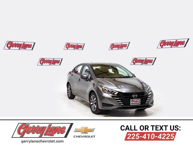 Gray (Gun Metallic) 2025 Nissan Versa SV FWD Sedan Front-Wheel Drive Continuously Variable Transmission