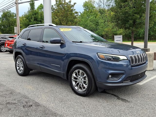 2021 Jeep Cherokee Latitude Lux Blue at Klick Lewis Buick Chevrolet