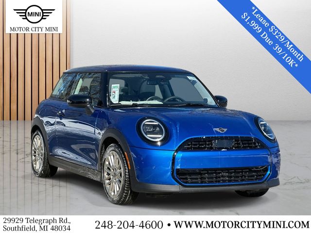 Icy Sunshine Blue Metallic 2025 MINI Cooper Signature Trim 2-door Hatchback Hatchback Front-Wheel Drive 7-Speed Automatic